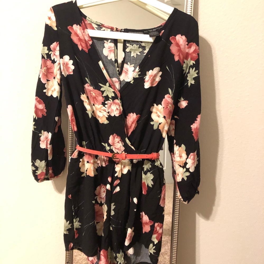 Beautiful floral Romper never used